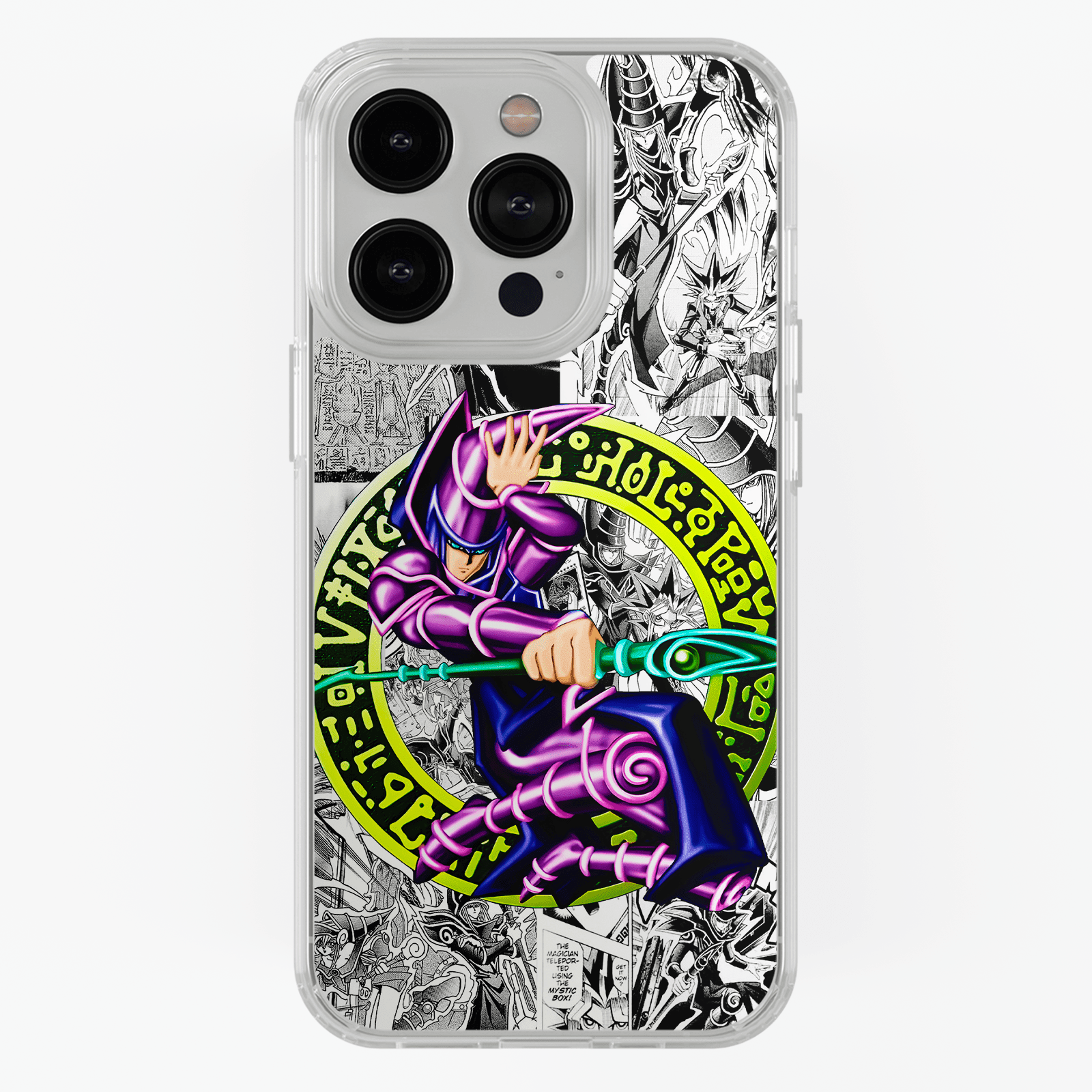 Funda Mago Oscuro - D6 (Yu Gi Oh) - Kiracases by Pulso creativo