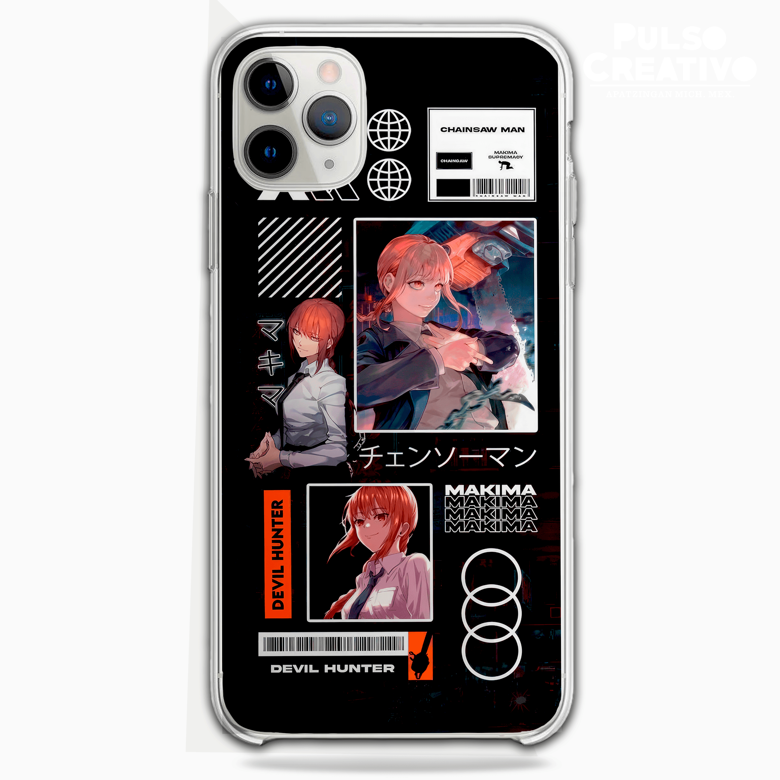 Funda Makima mod5 - Kiracases by Pulso creativo