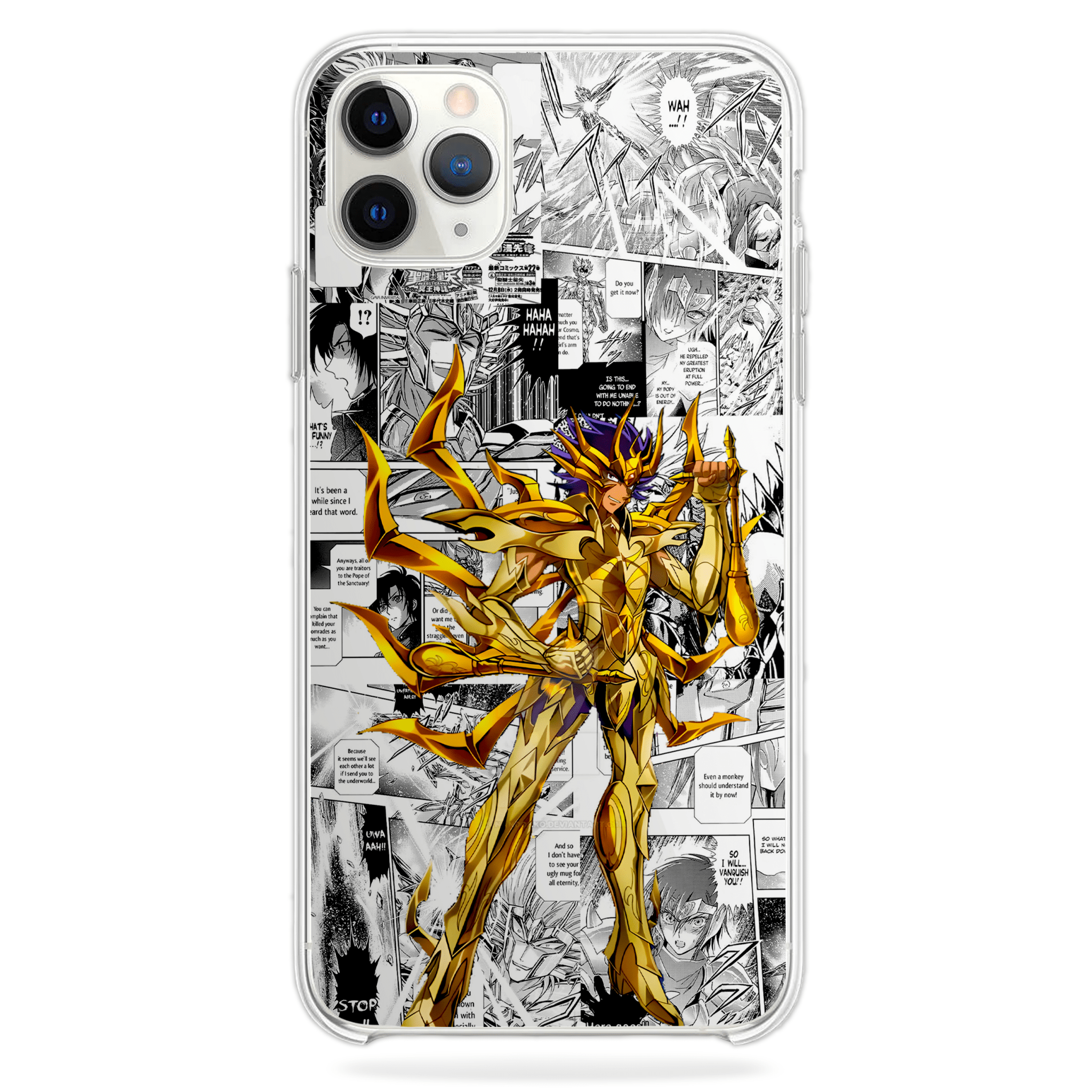 Funda Manigoldo de Cancer - D3 (Saint Seiya) - Kiracases by Pulso creativo