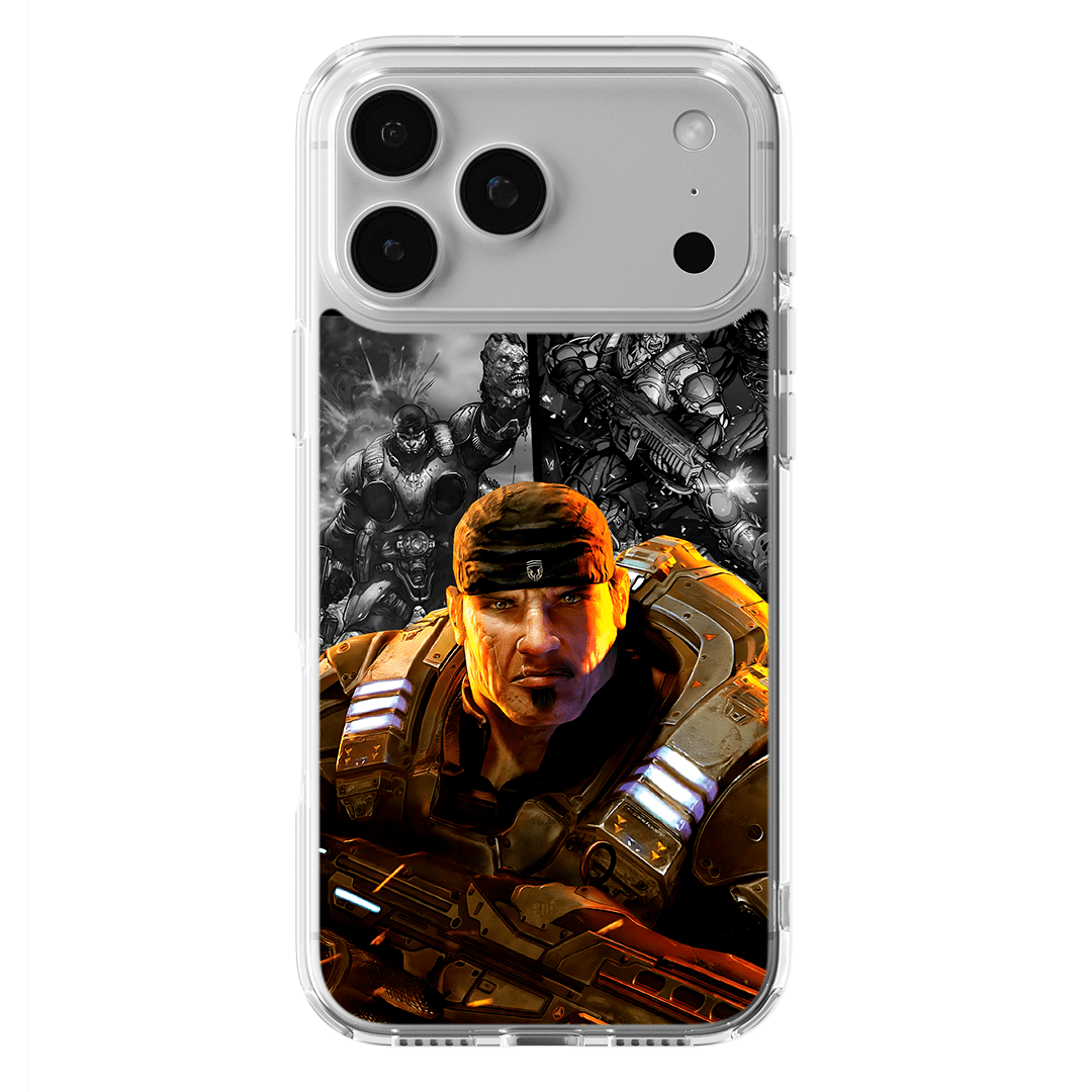 Funda Marcus Fenix - D1 (Gears Of Wars) - Kiracases by Pulso creativo