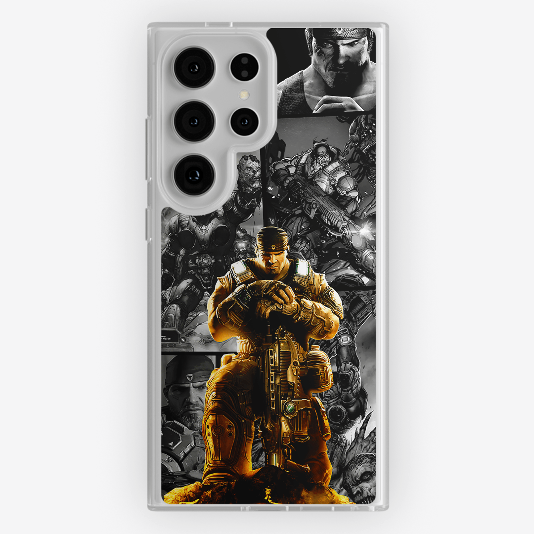 Funda Marcus Fenix - D2 (Gears Of Wars) - Kiracases by Pulso creativo