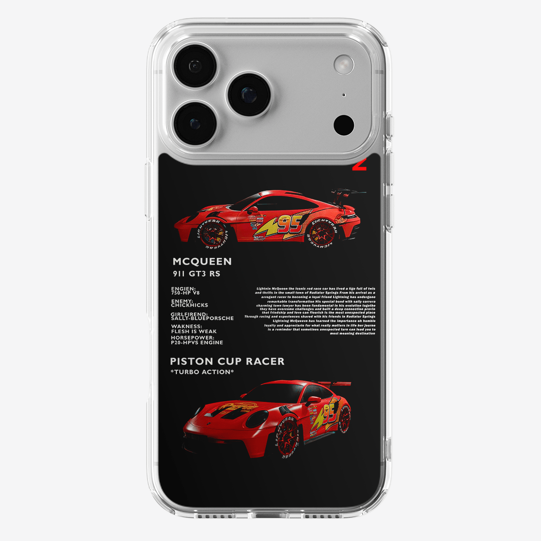 Funda McQueen - D1 - Kiracases by Pulso creativo