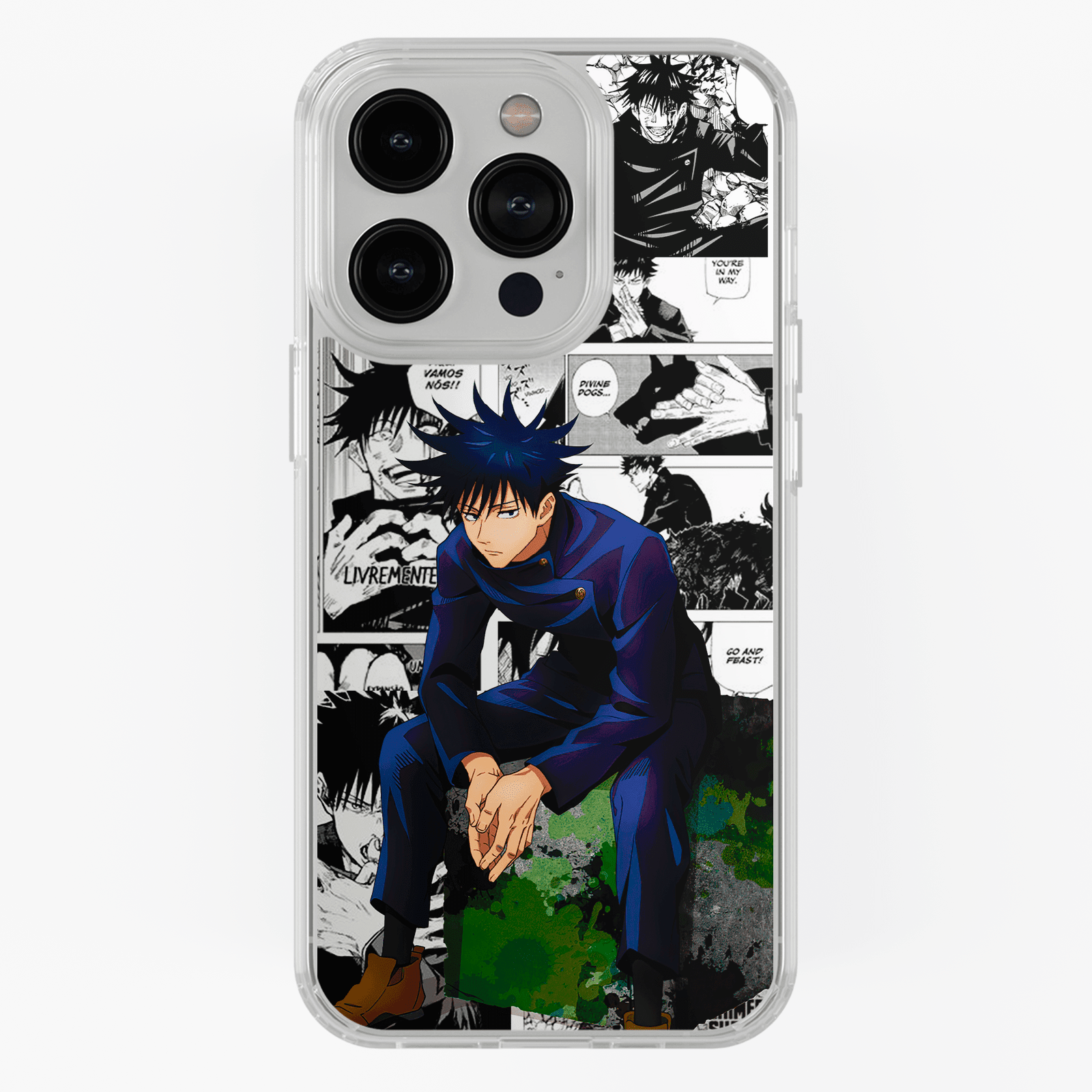 Funda Megumi Fushiguro - D1 (Jujutsu Kaisen) - Kiracases by Pulso creativo
