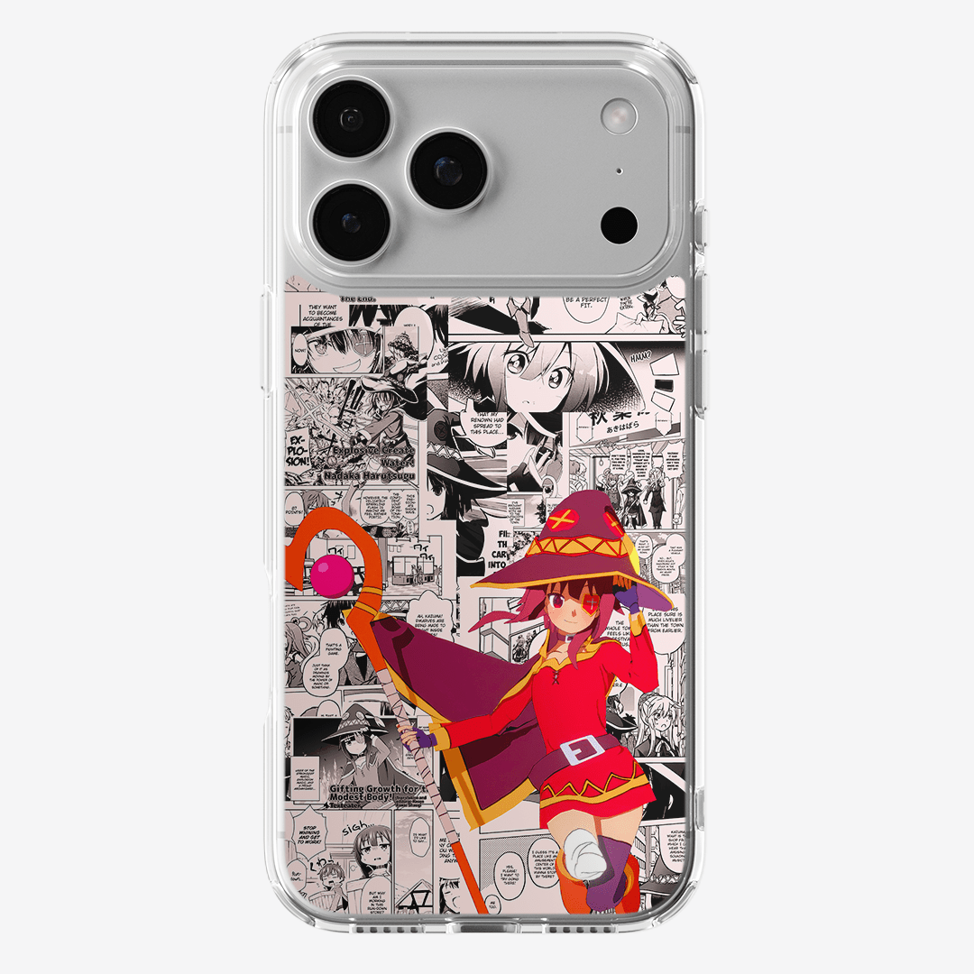 Funda Megumin Panel Manga - Kiracases by Pulso creativo