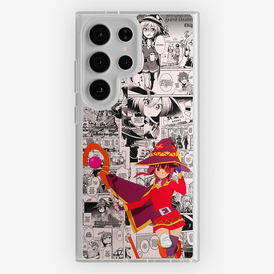 Funda Megumin Panel Manga - Kiracases by Pulso creativo