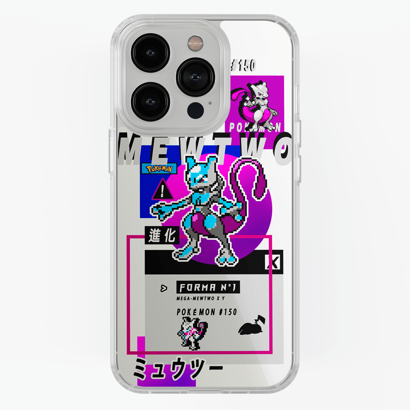 Funda Mewtwo - D1 (Pokemon) - Kiracases by Pulso creativo