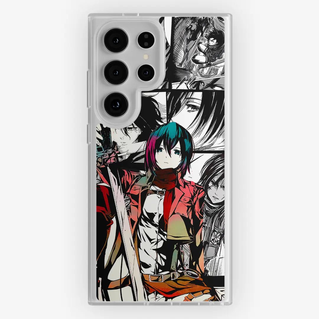 Funda Mikasa - D4 (SNK) - Kiracases by Pulso creativo