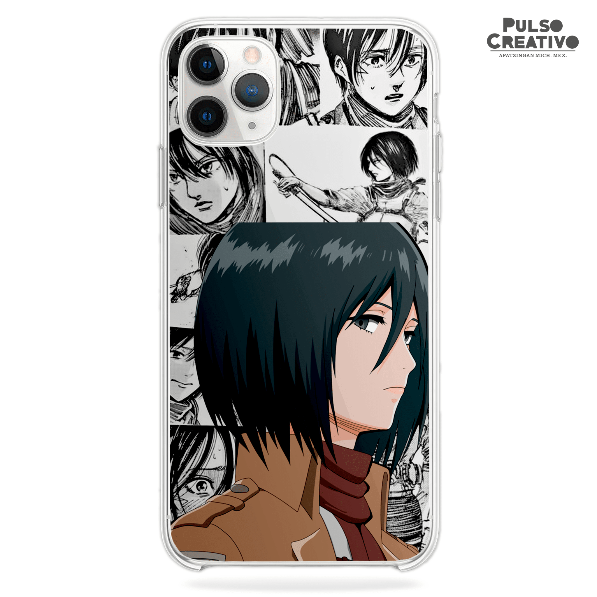 Funda Mikasa - S1 - Kiracases by Pulso creativo