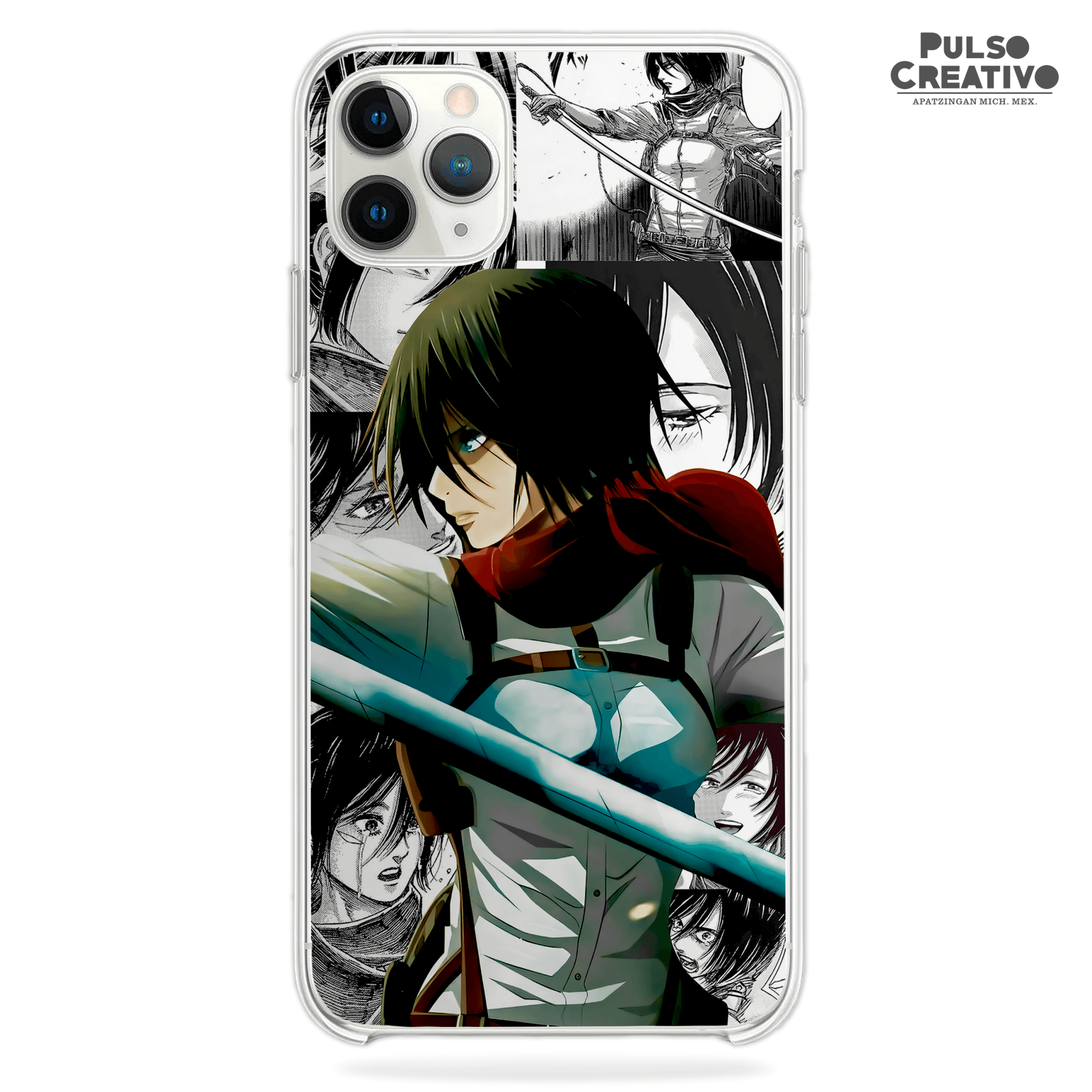 Funda Mikasa (SNK) - Kiracases by Pulso creativo