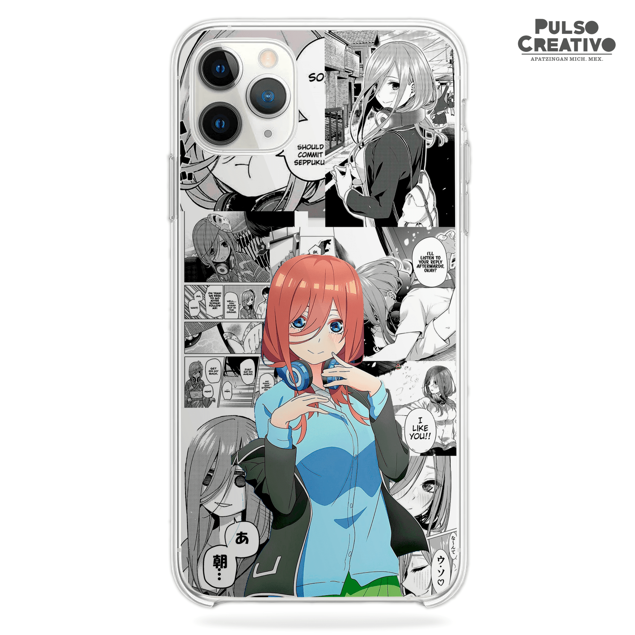 Funda Miko Nakano - D1 (Go Toubun No Hanayome) - Kiracases by Pulso creativo
