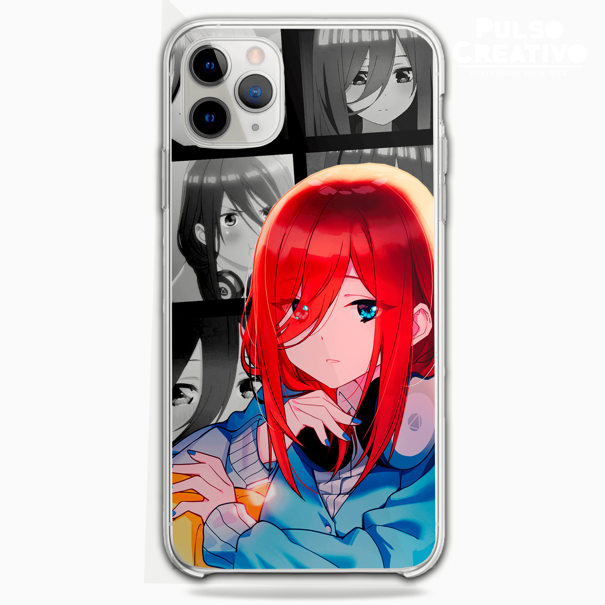 Funda Miku Nakano D2 - Kiracases by Pulso creativo