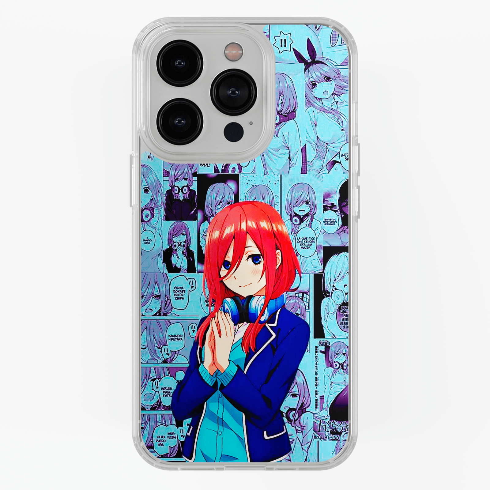 Funda de Miku Nakano D5 para iPhone y Samsung | Kira Cases