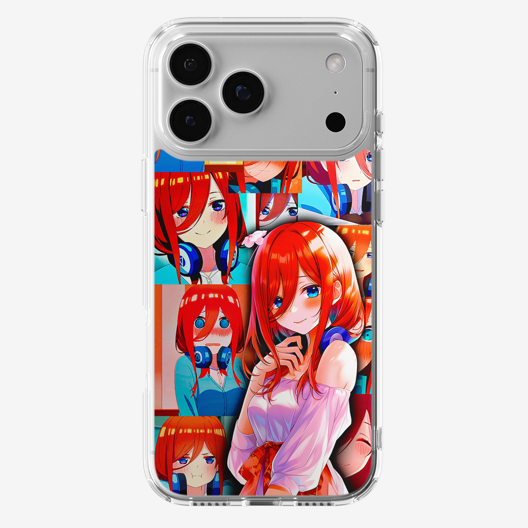 Funda Miku Nakano D6 (Go Tounun no Hanayome) - Kiracases by Pulso creativo