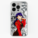Funda de Misato Katsuragi para iPhone y Samsung | Kira Cases