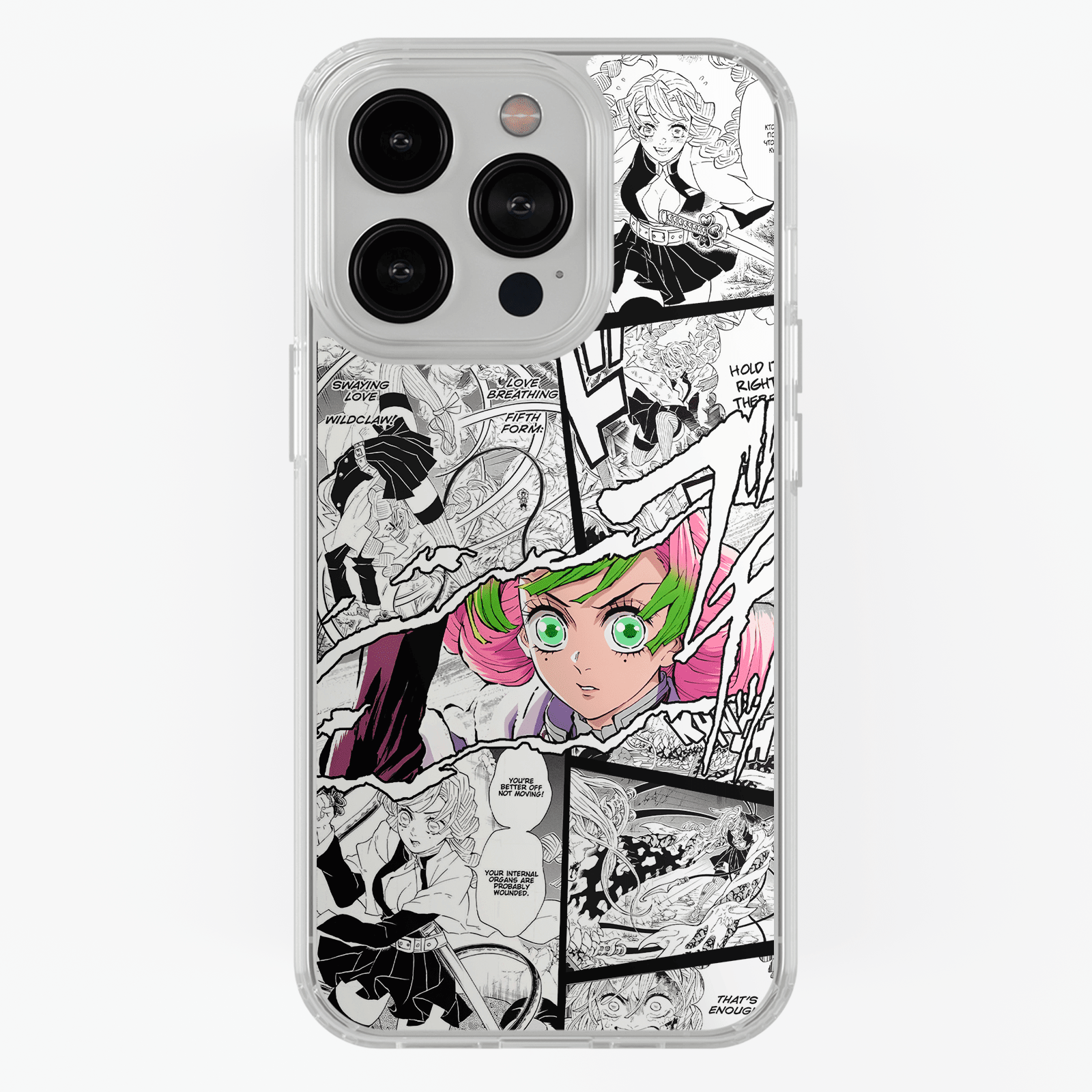 Funda Mitsuri - D6 (Kimetsu No Yaiba) - Kiracases by Pulso creativo