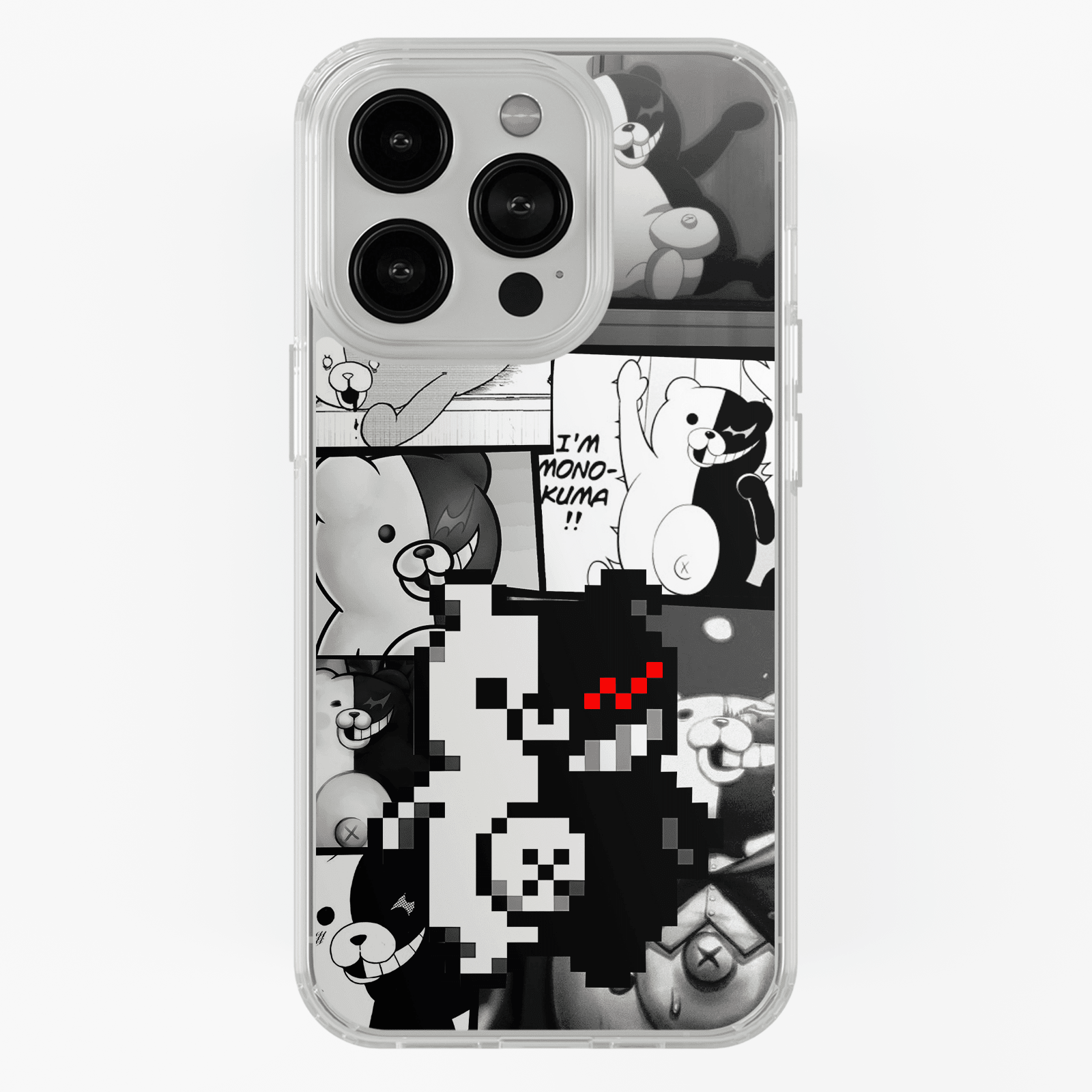 Funda de Monokuma para iPhone y Samsung | Kira Cases