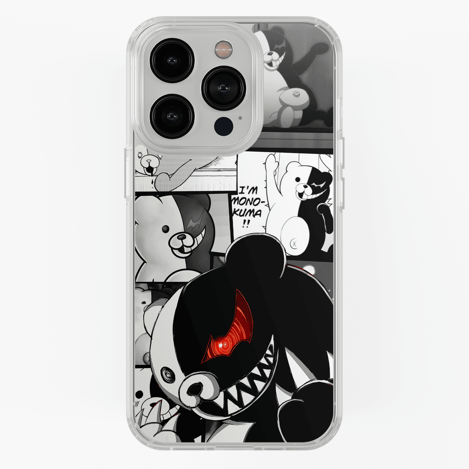 Funda de Monokuma para iPhone y Samsung | Kira Cases