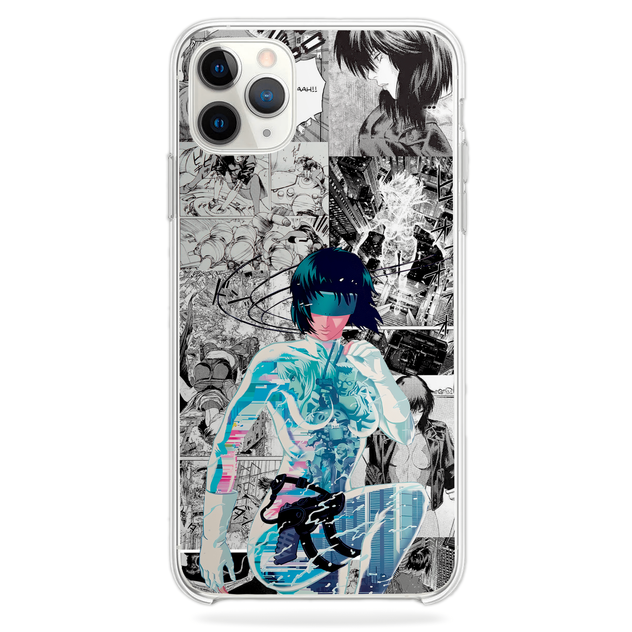 Funda Motoko Kusanagi - D1 (Ghost in the Shell) - Kiracases by Pulso creativo