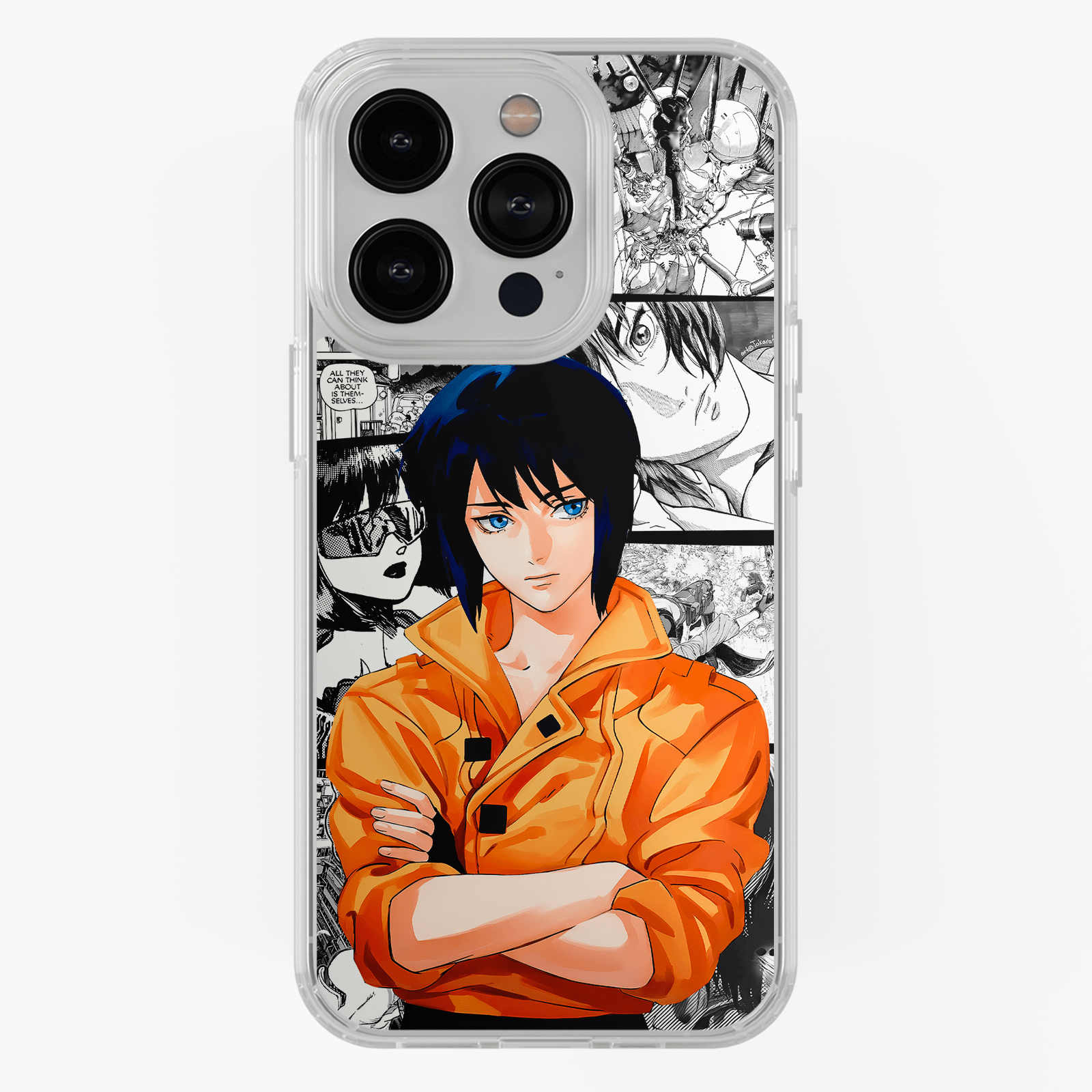 Funda Motoko Kusanagi - D3 (Ghost in the Shell) - Kiracases by Pulso creativo