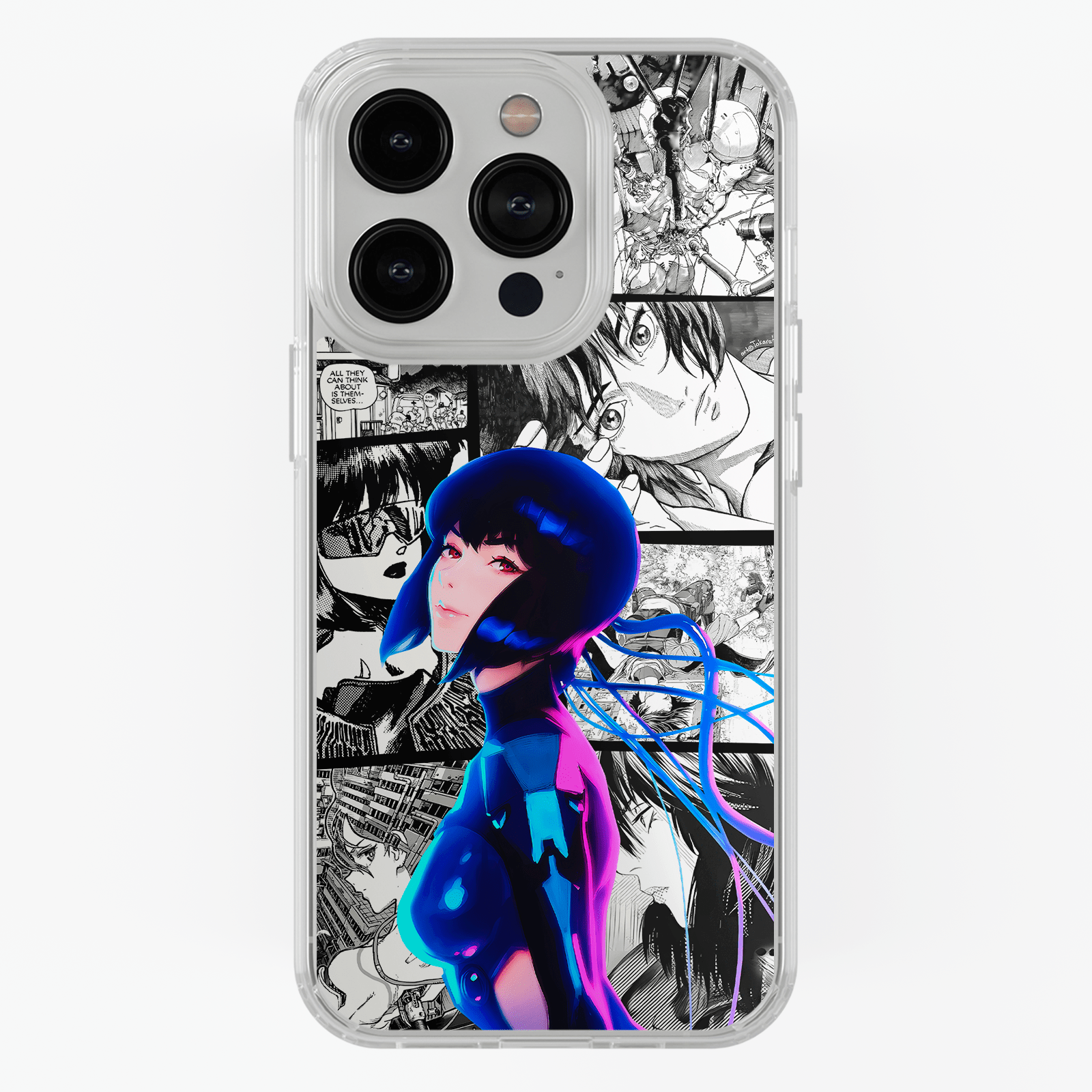 Funda Motoko Kusanagi - D4 (Ghost in the Shell) - Kiracases by Pulso creativo