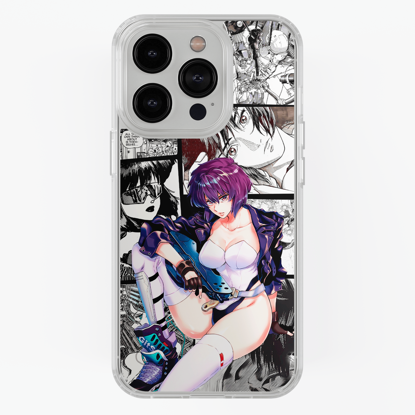 Funda Motoko Kusanagi - D5 (Ghost in the Shell) - Kiracases by Pulso creativo