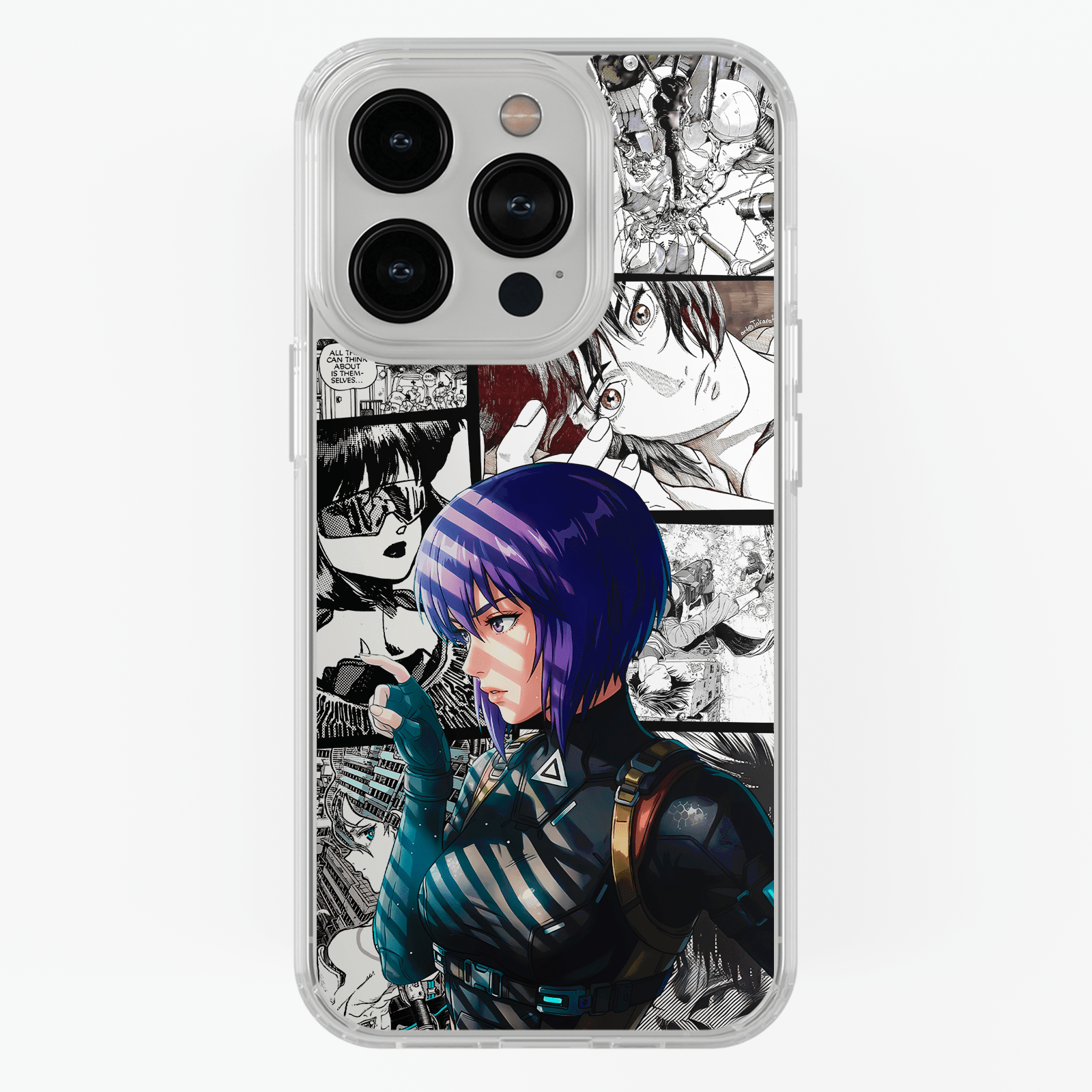 Funda Motoko Kusanagi - D6 (Ghost in the Shell) - Kiracases by Pulso creativo