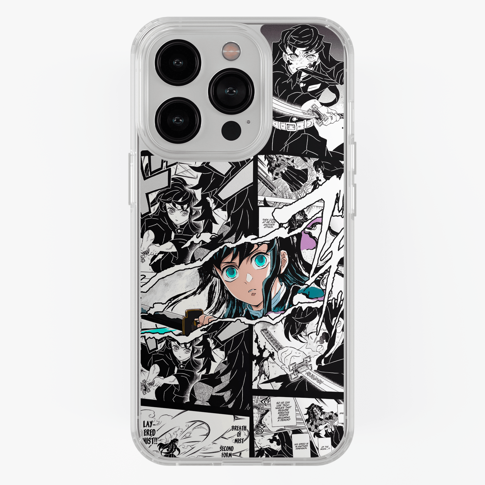 Funda Muichiro Tokito - D3 (Kimetsu No Yaiba) - Kiracases by Pulso creativo