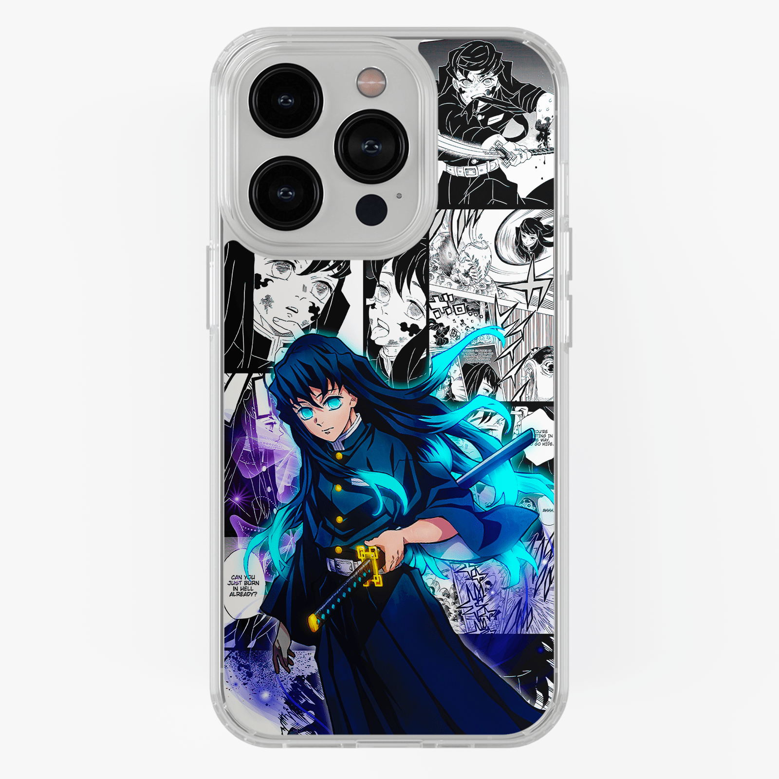 Funda Muichiro Tokito (Kimetsu) - Kiracases by Pulso creativo