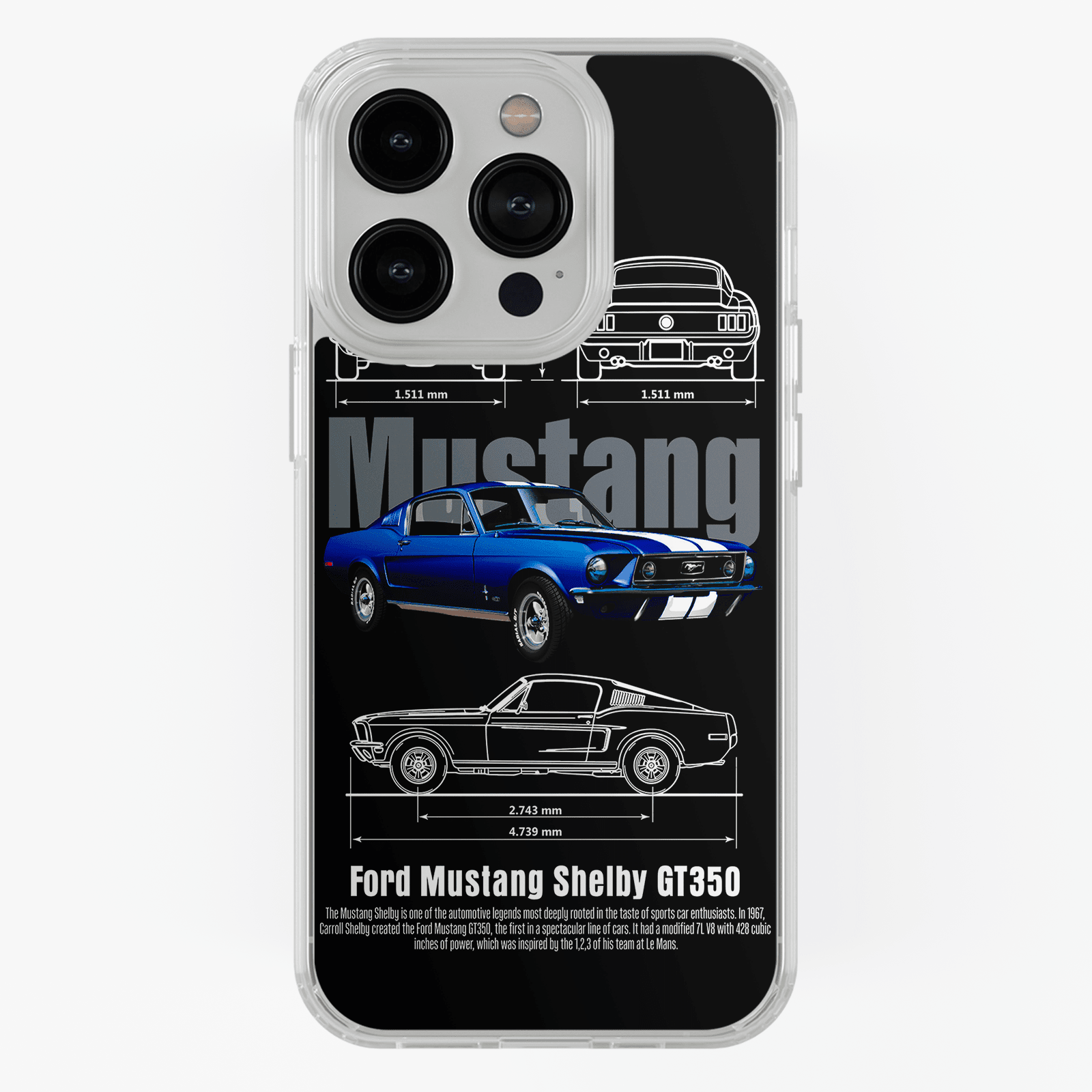 Funda de Mustang para iPhone y Samsung | Kira Cases