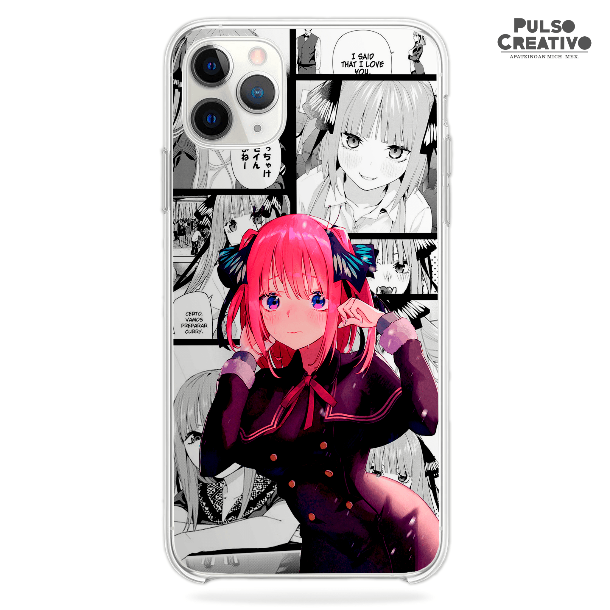Funda Niko Nakano - D2 (Go Toubun No Hanayome) - Kiracases by Pulso creativo