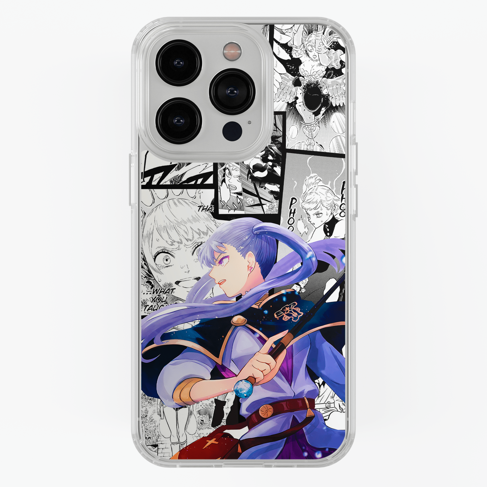 Funda Noelle - D6 (Black Clover) - Kiracases by Pulso creativo
