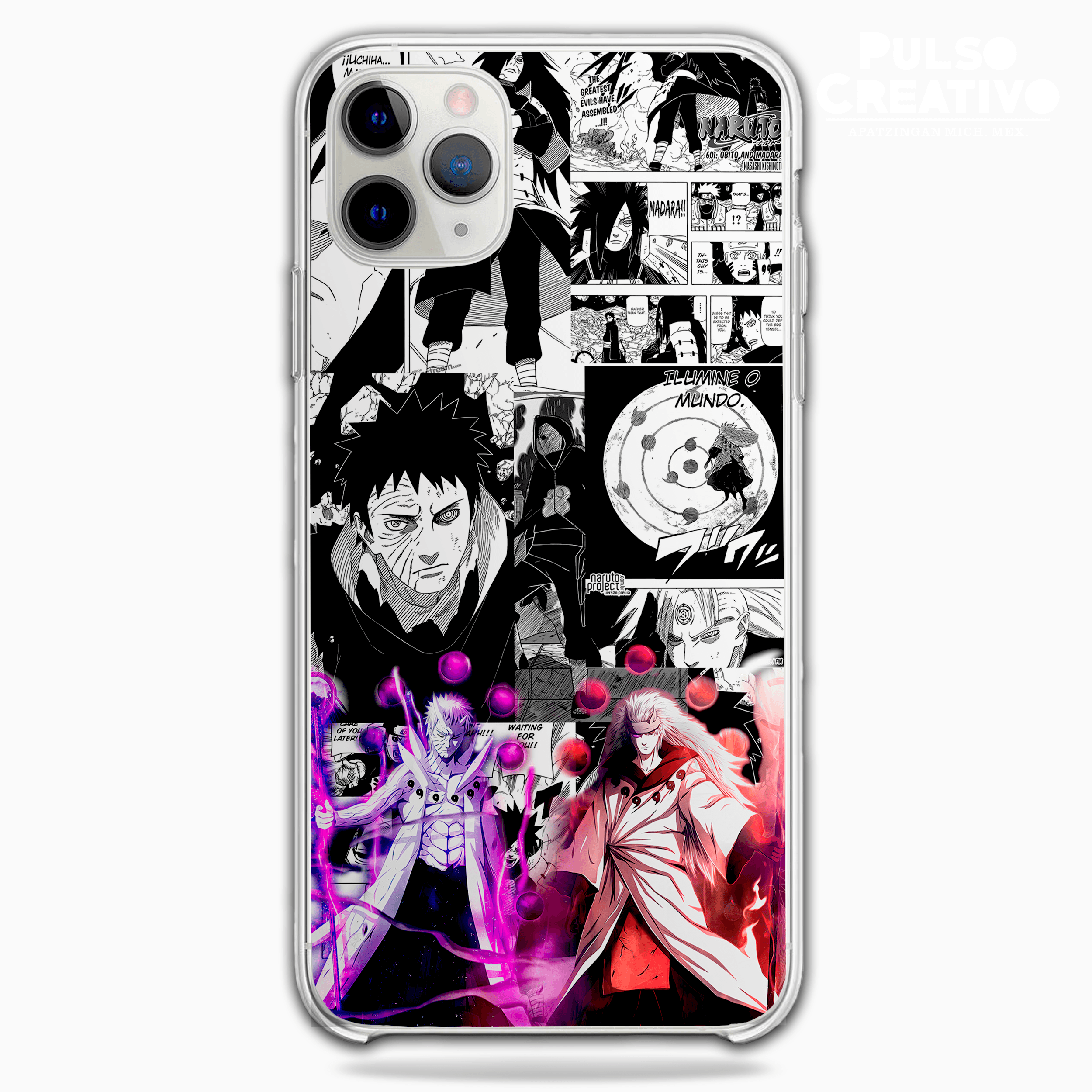 Funda Obito y Madara - Kiracases by Pulso creativo
