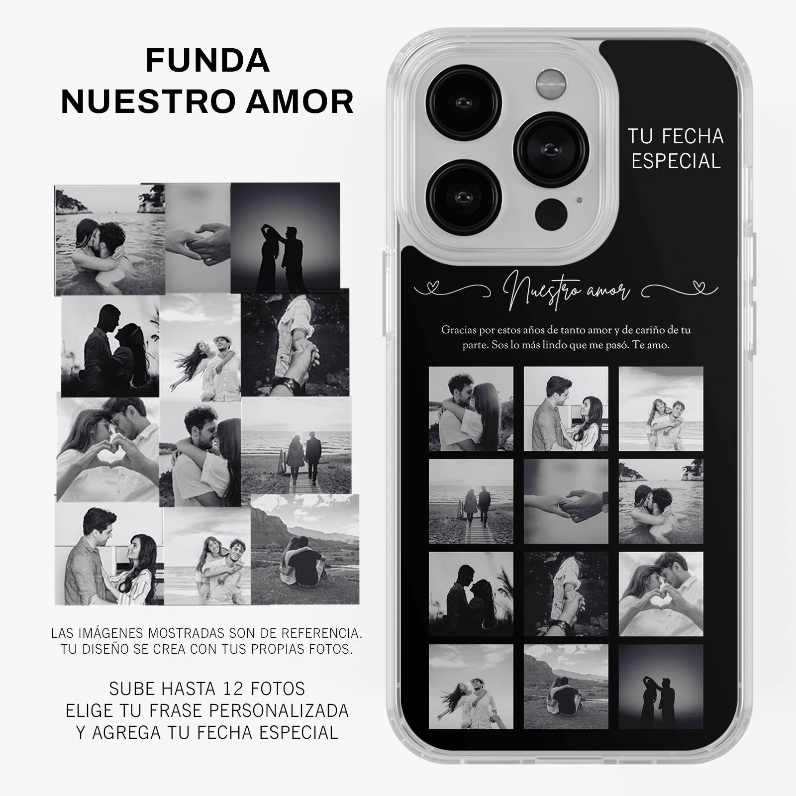 Funda Personalizada, Nuestro amor - Kiracases by Pulso creativo