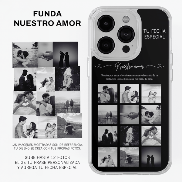 Funda Personalizada, Nuestro amor - Kiracases by Pulso creativo