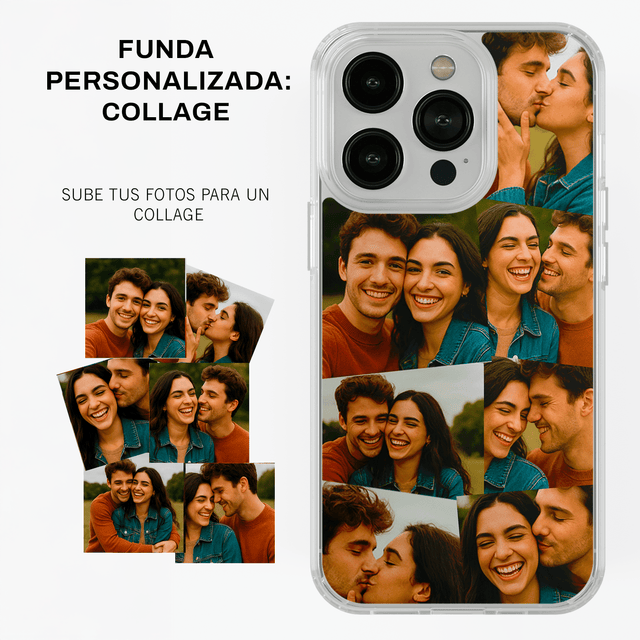 Funda Personalizada, sube tus imágenes (collage fotos) - Kiracases by Pulso creativo