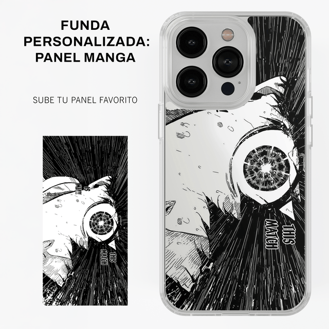 Funda Personalizada, sube tus imágenes (Panel Manga) - Kiracases by Pulso creativo