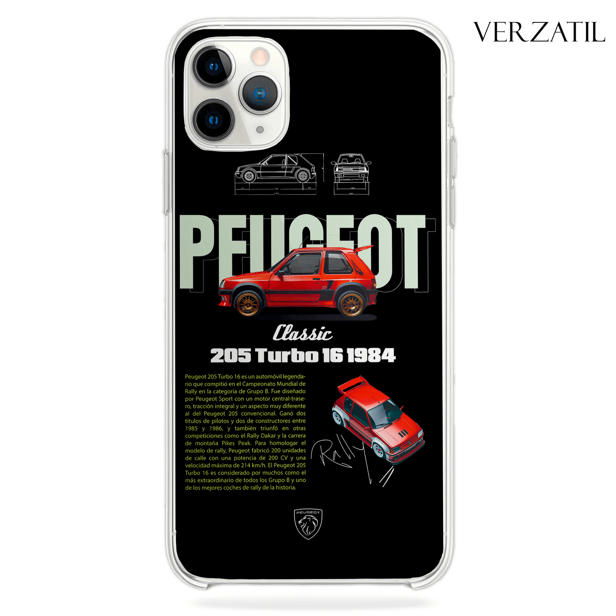 Funda de Peugeot para iPhone y Samsung | Kira Cases
