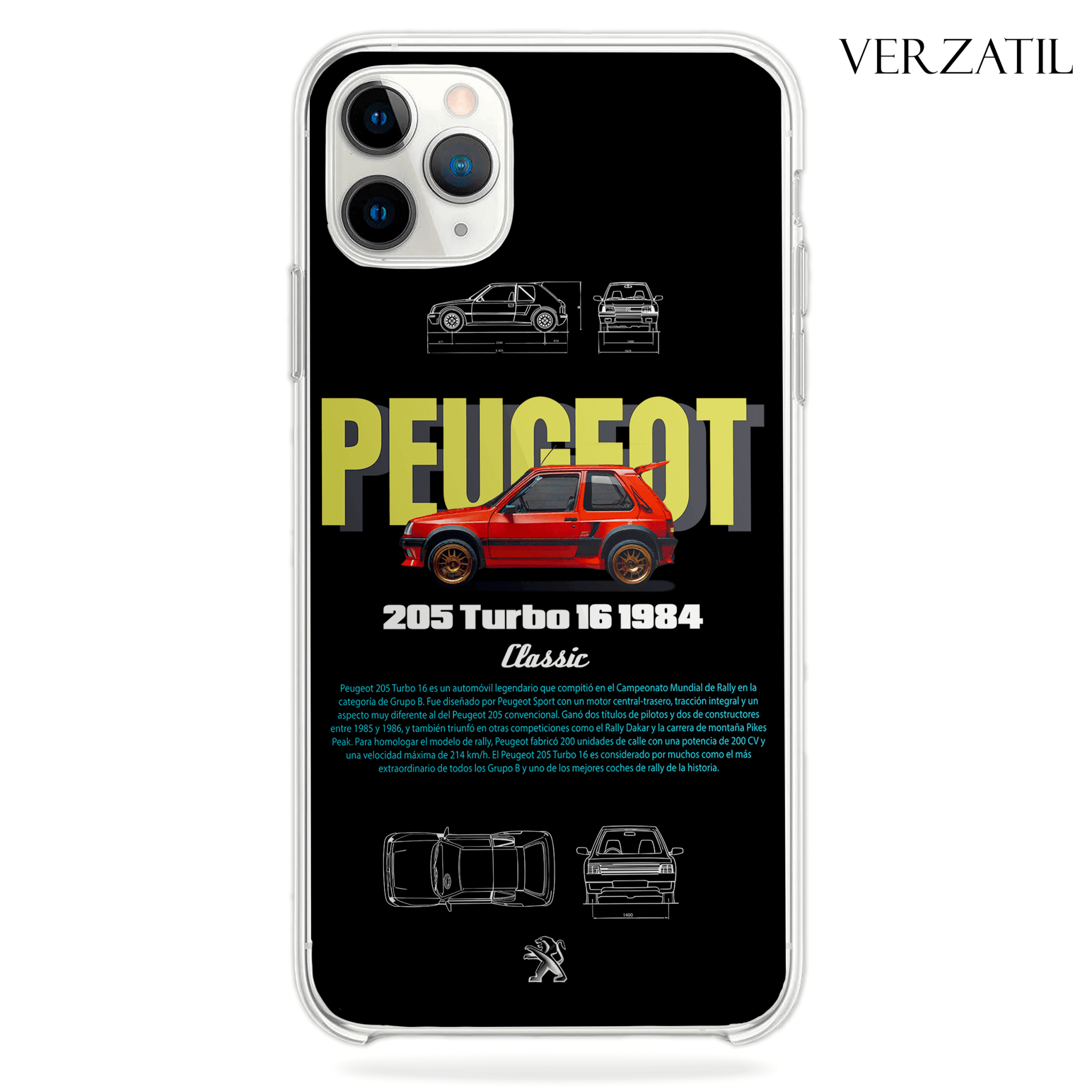 Funda Peugeot - D2 - Kiracases by Pulso creativo