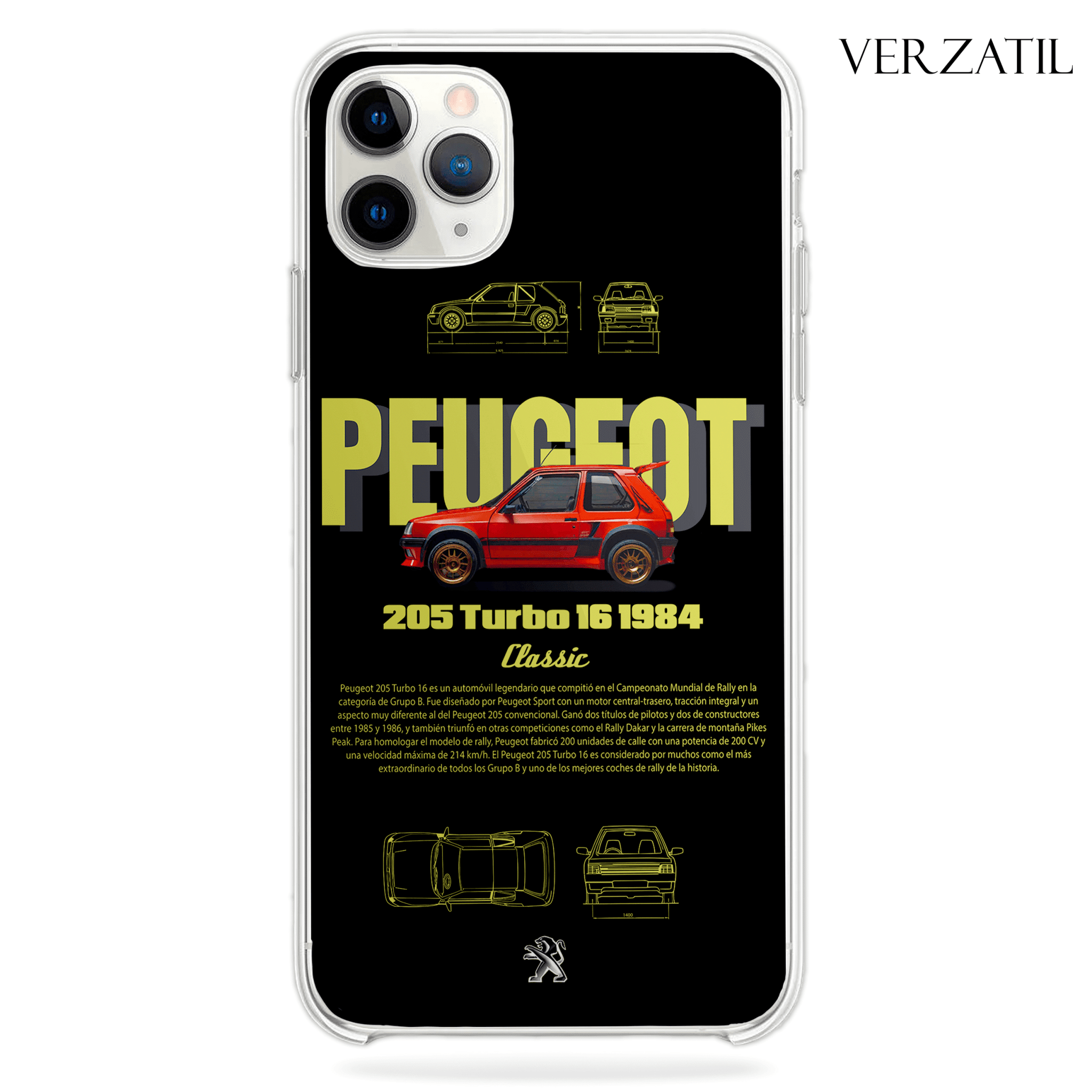 Funda de Peugeot para iPhone y Samsung | Kira Cases
