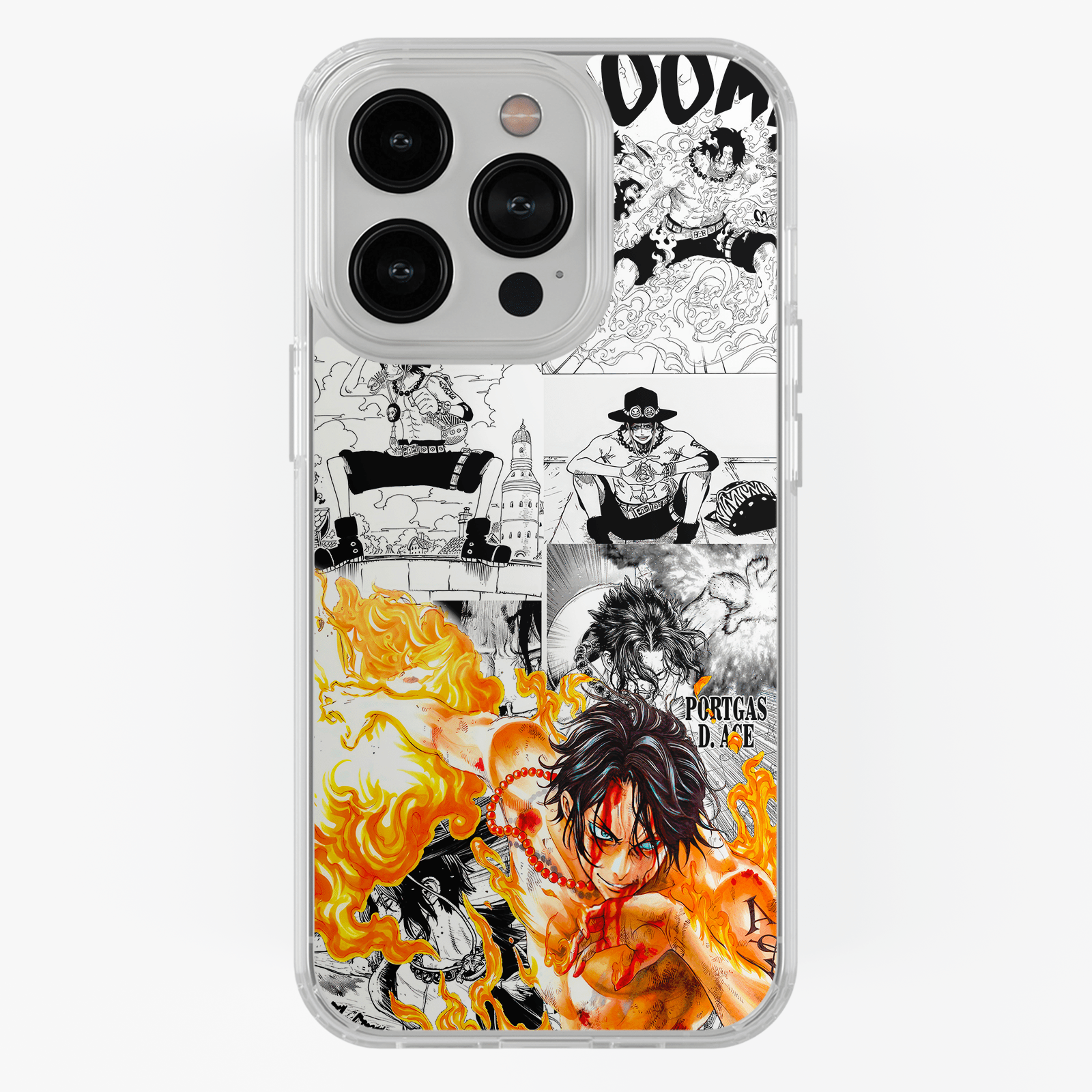 Funda Portgas D Ace - D2 (One Piece) - Kiracases by Pulso creativo