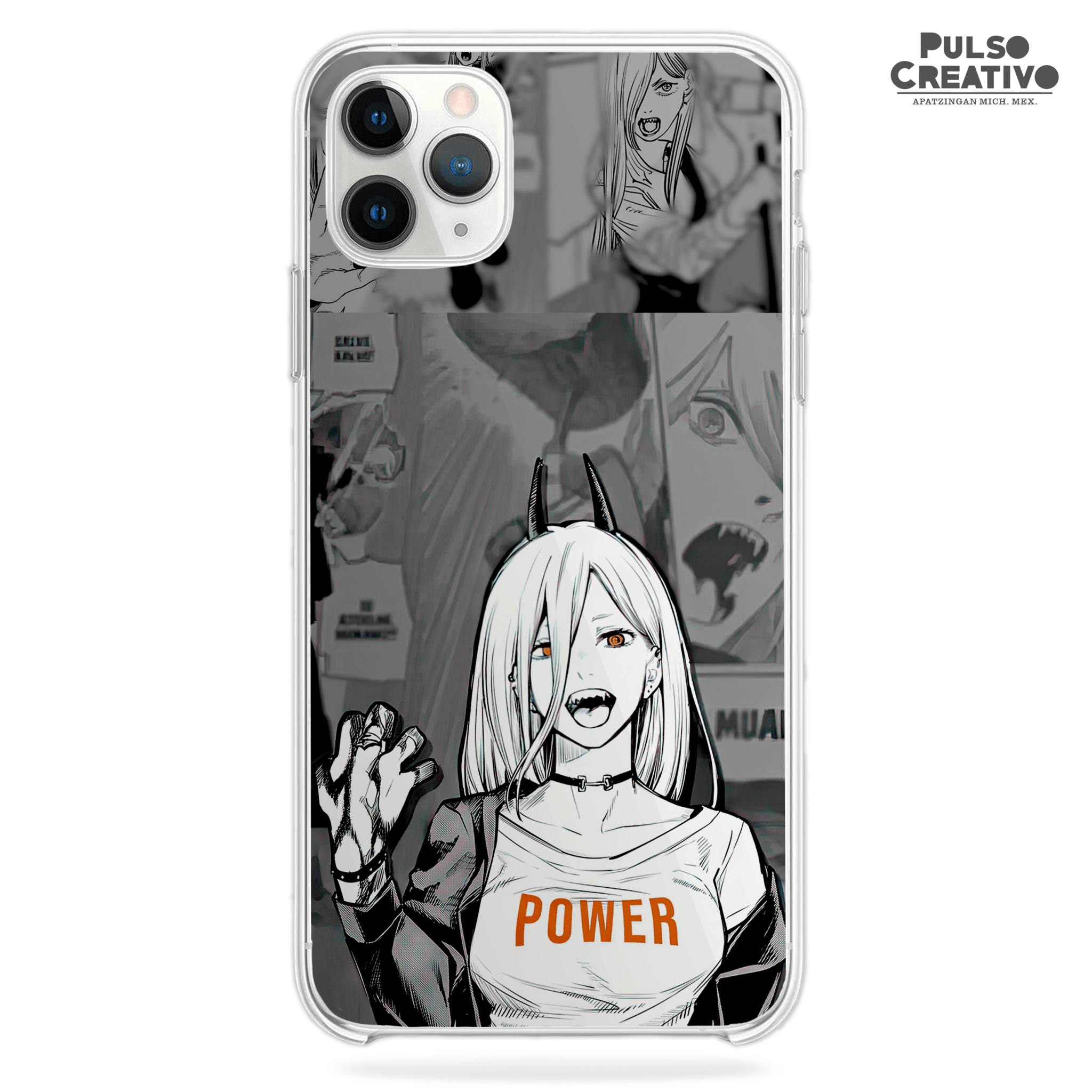 Funda Power (Chainsawman) D4 - Kiracases by Pulso creativo