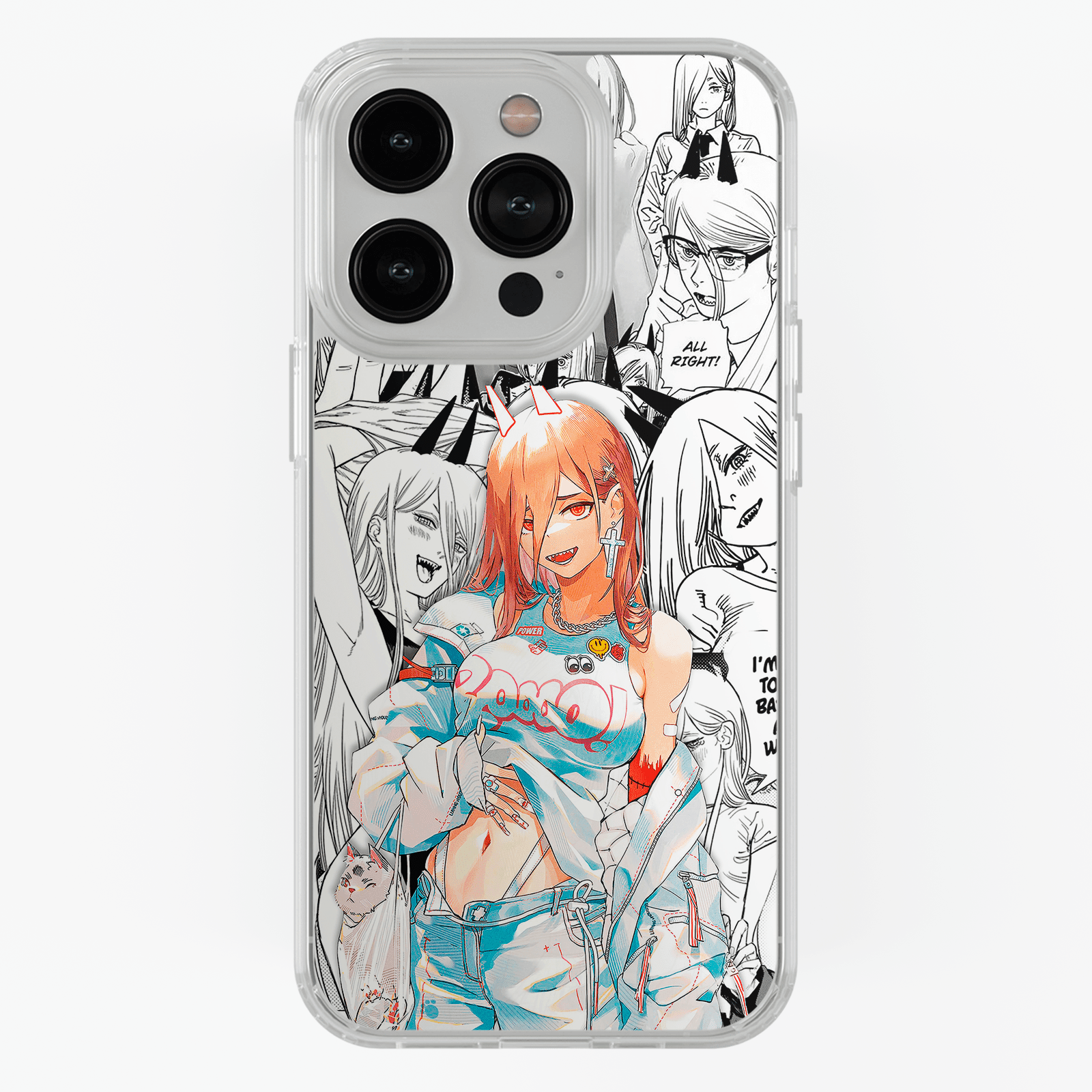 Funda Power - D5 (Chainsawman) - Kiracases by Pulso creativo