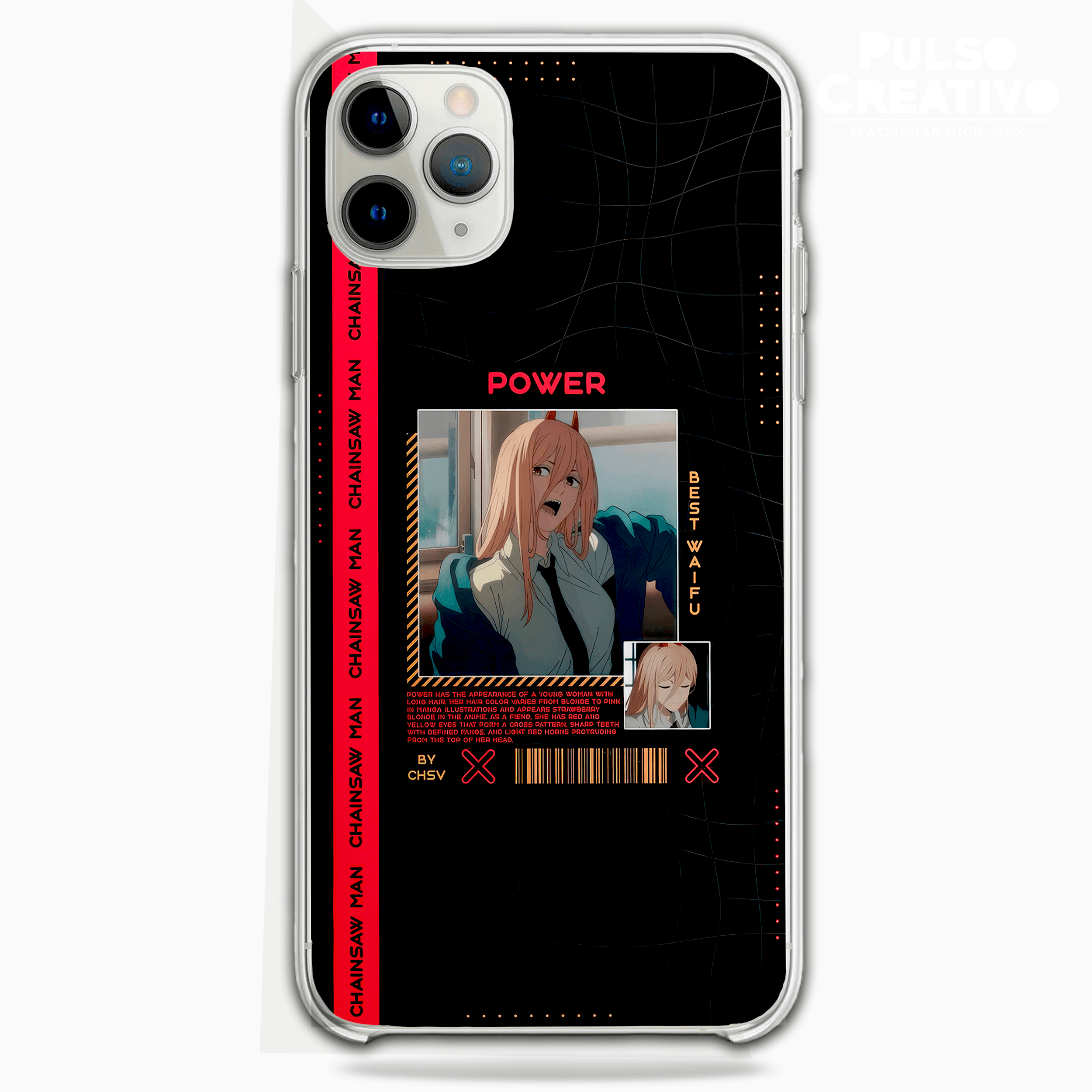 Funda Power mod4 - Kiracases by Pulso creativo