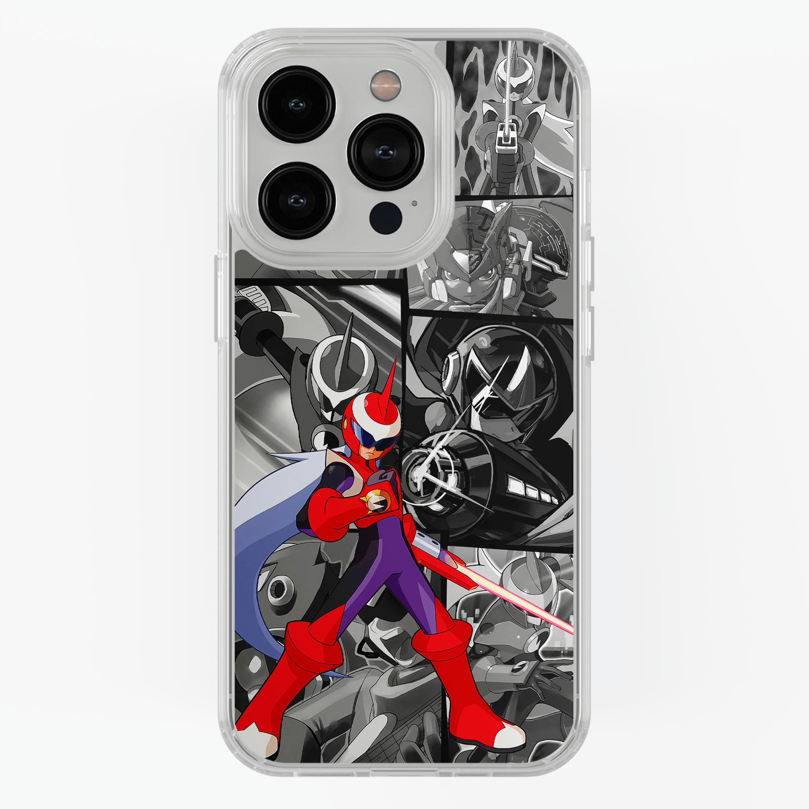 Funda Protoman EXE - D3 (Mega Man) - Kiracases by Pulso creativo