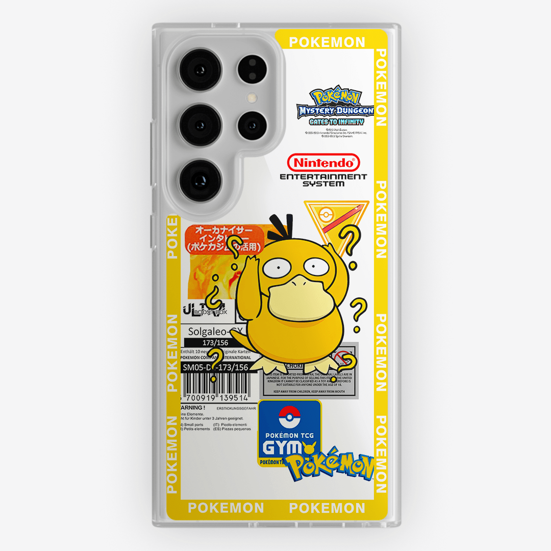 Funda Psyduck - D1 (Pokemon) - Kiracases by Pulso creativo