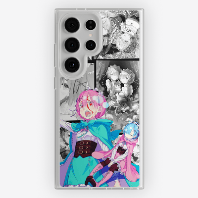 Funda Ram and Rem - D3 (Re Zero) - Kiracases by Pulso creativo