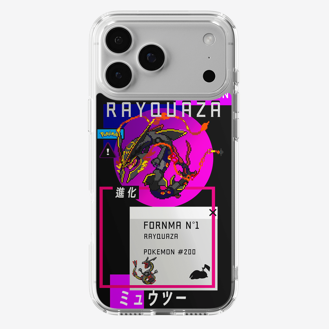 Funda Rayquaza - D2 (Pokemon) - Kiracases by Pulso creativo