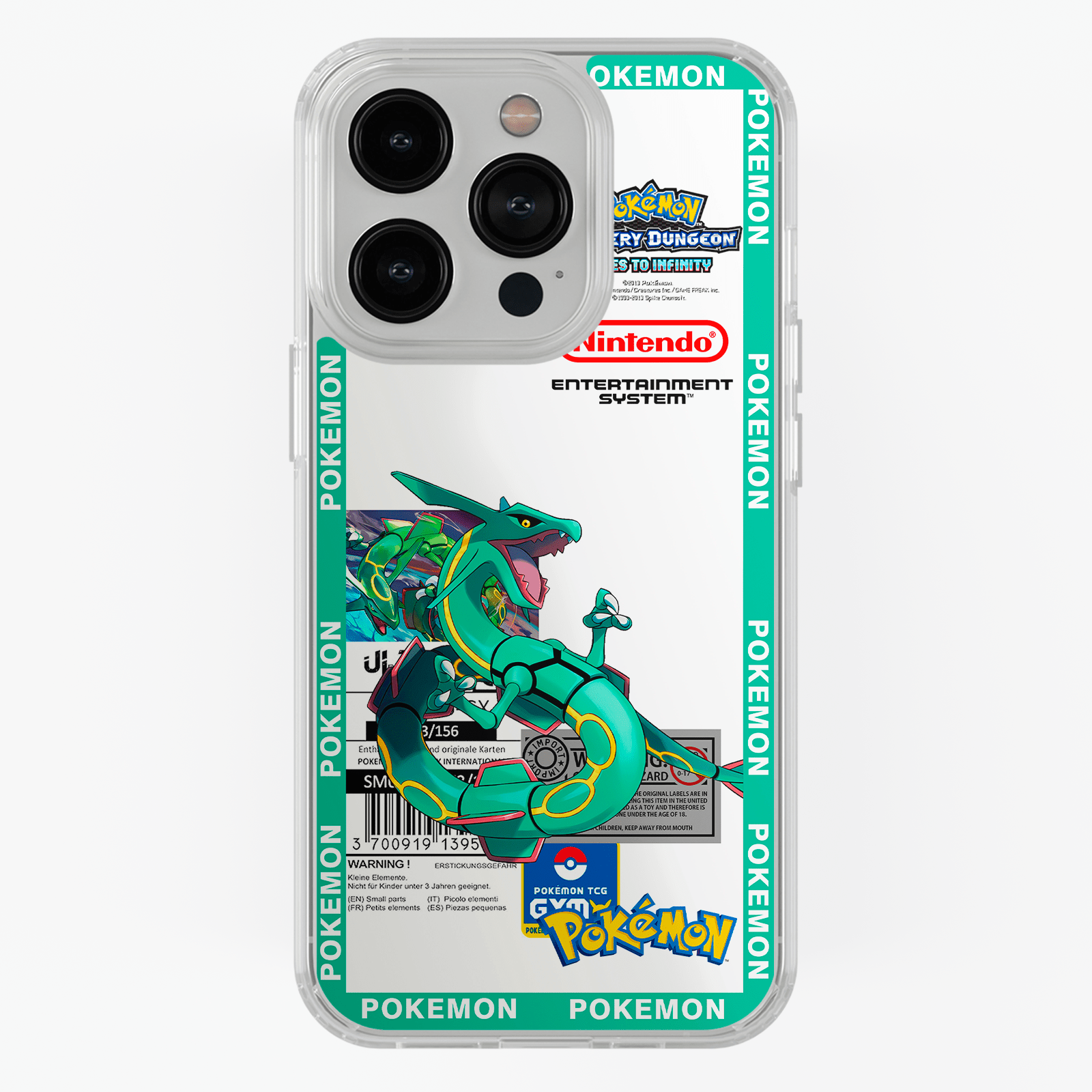 Funda Rayquaza - D3 (Pokemon) - Kiracases by Pulso creativo
