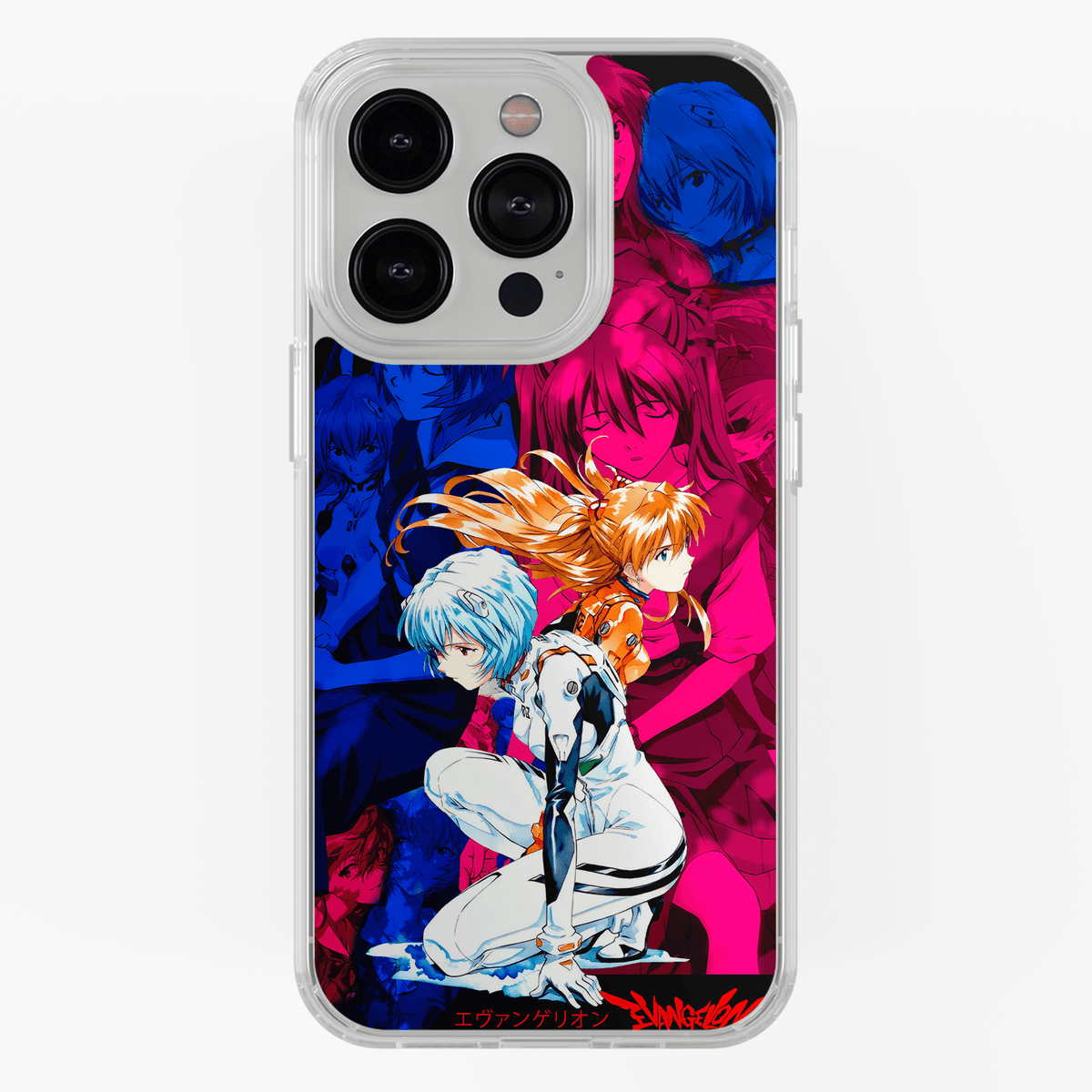 Funda Rei Ayanami and Asuka - D1 (Evangelion) - Kiracases by Pulso creativo