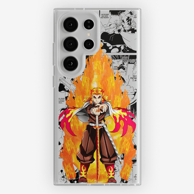 Funda Rengoku - D3 (Kimetsu no Yaiba) - Kiracases by Pulso creativo